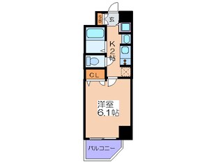 ﾌﾟﾚｻﾝｽ中之島公園ｸﾞﾗｼｱ(1304)の物件間取画像